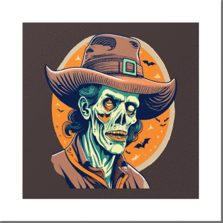 Zombie Halloween Posters and Art